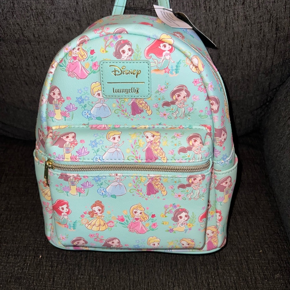 Loungefly Disney Princess Mint Backpack